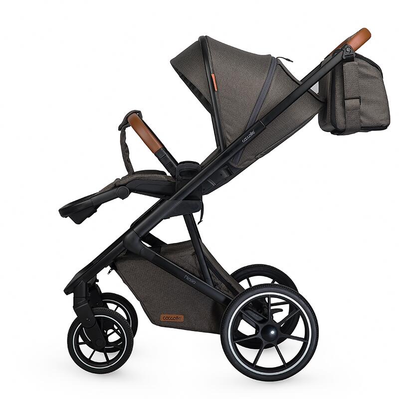 Sistem modular 3in1 Coccolle Nessia Anthracite + Scoica auto Coccolle Knox Anthracite - gogobaby.ro