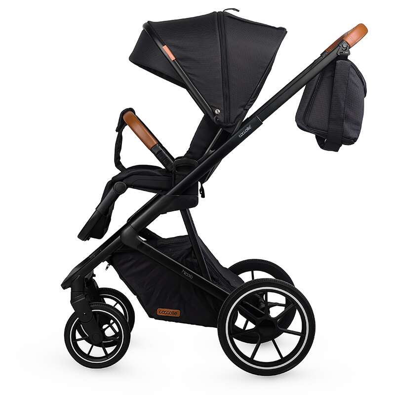 Carucior modular 2in1 Coccolle Nessia Diamond black - gogobaby.ro