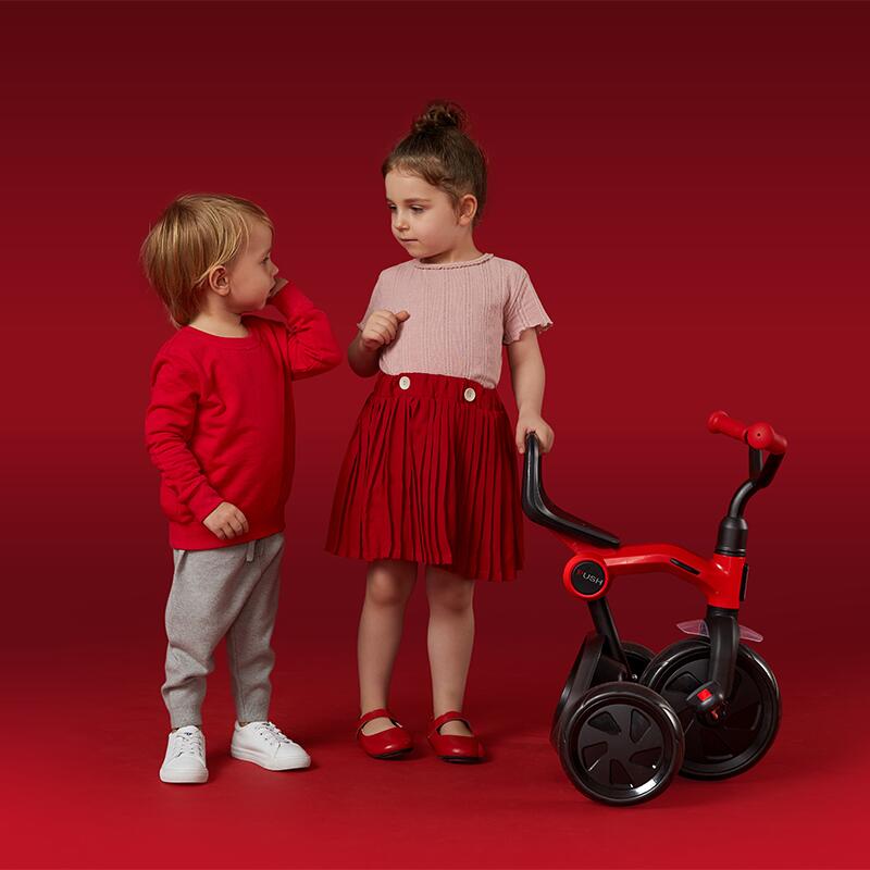Tricicleta QPlay Ant Plus Albastru - gogobaby.ro