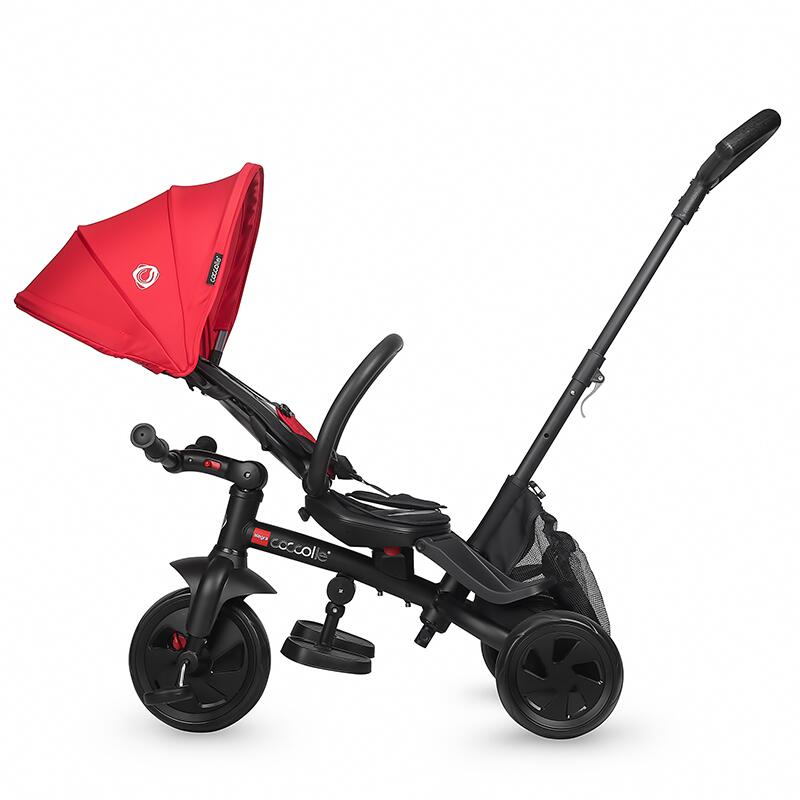 Tricicleta multifunctionala Coccolle Alegra Chili pepper - gogobaby.ro