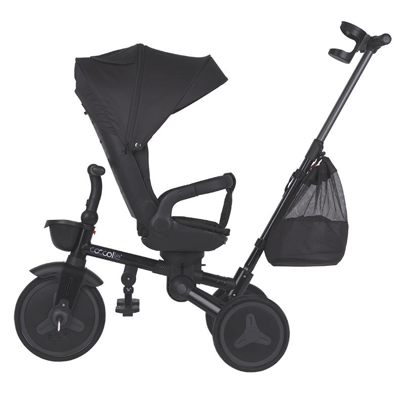 Tricicleta ultrapliabila Coccolle Urbio Plus, Jet Black