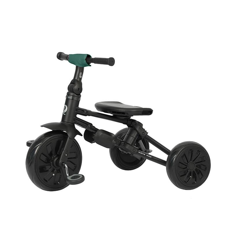 Tricicleta ultrapliabila Qplay Nova MAX Verde - gogobaby.ro
