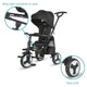 Tricicleta ultrapliabila Coccolle Spectra plus Jet Black