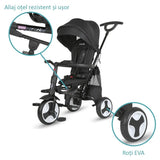 Tricicleta ultrapliabila Coccolle Spectra plus Jet Black