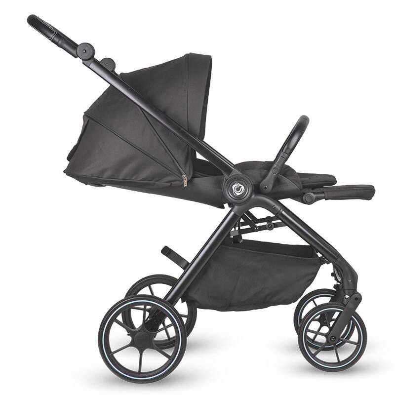 Carucior modular 2in1 Coccolle Serry Jet black - gogobaby.ro