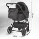 Carucior modular 2in1 Coccolle Serry Jet black+ Scoica auto iSize Coccolle Knox Black