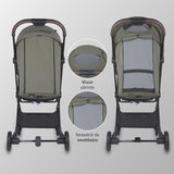 Carucior sport cu pliere automata Coccolle Melia Sage Shadow