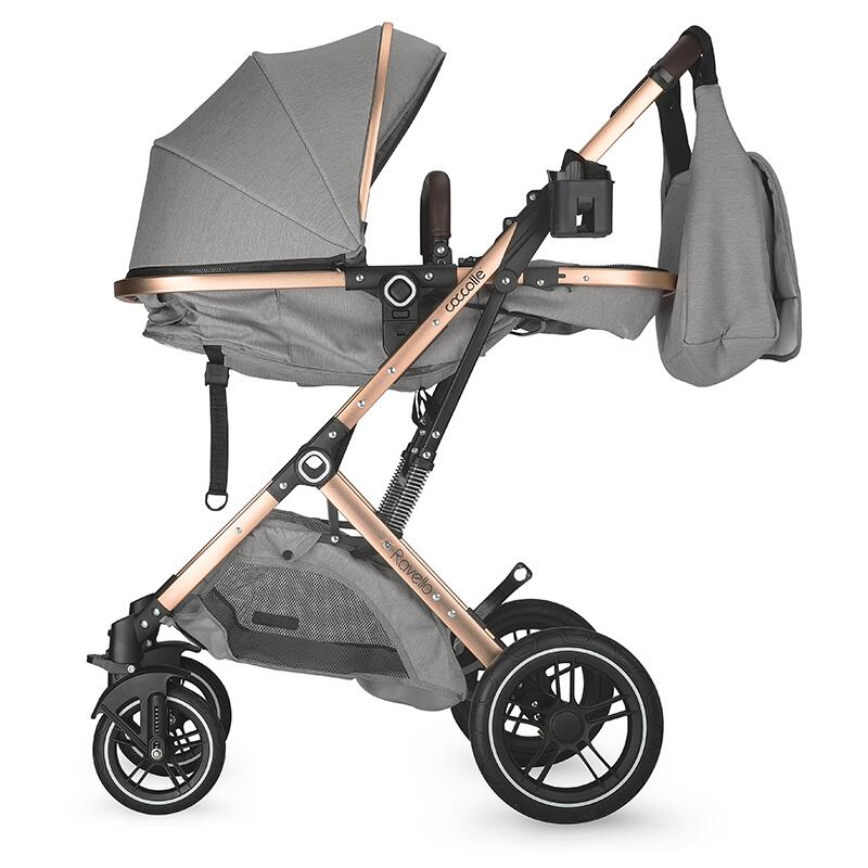 Carucior ultracompact 3in1 Coccolle Ravello Moonlit grey - gogobaby.ro