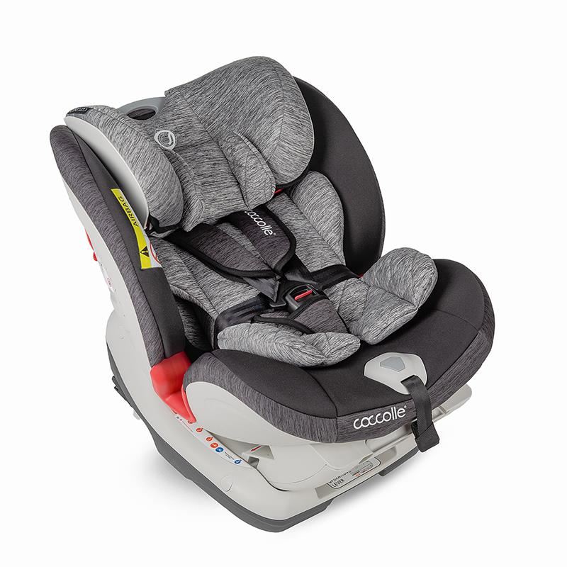 Scaun auto cu Isofix grupa 0-36 kg Coccolle Cressida Raven Gray - gogobaby.ro