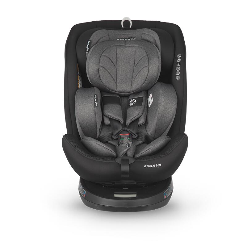 Scaun auto iSize 40-150 cm Coccolle Nova Diamond black - gogobaby.ro