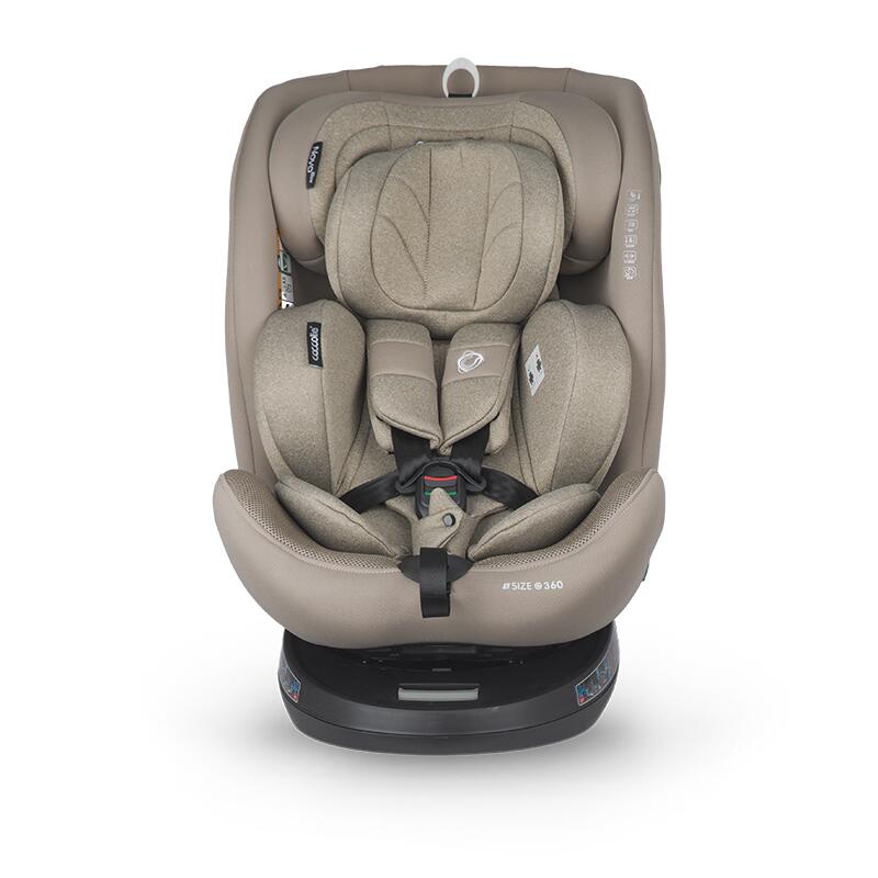 Scaun auto iSize 40-150 cm Coccolle Nova Sand beige - gogobaby.ro