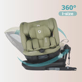Scaun auto rotativ iSize Coccolle Velsa Moss green