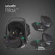 Scoica auto iSize Coccolle Rilax Black + Baza isofix iSize