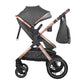 Carucior transformabil 3in1 Coccolle Melora Diamond black