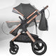 Carucior transformabil 3in1 Coccolle Melora Diamond black