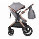Carucior transformabil 3in1 Coccolle Melora Moonlit grey