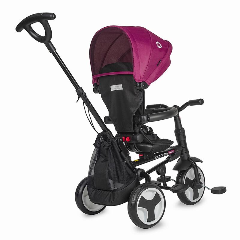 Tricicleta ultrapliabila Coccolle Spectra Magenta - gogobaby.ro