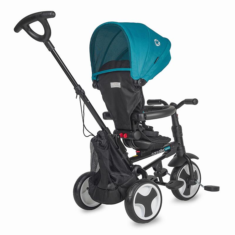 Tricicleta ultrapliabila Coccolle Spectra Turquoise Tide - gogobaby.ro