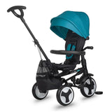 Tricicleta ultrapliabile Coccolle Spectra Plus Turquoise tide