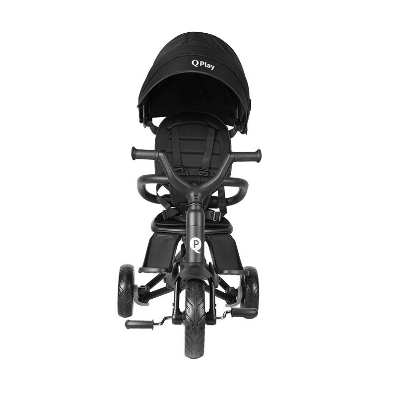 Tricicleta ultrapliabila Qplay Nova Niello Negru - gogobaby.ro