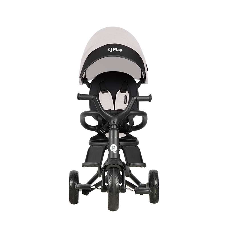 Tricicleta ultrapliabila Qplay Nova Niello Gri - gogobaby.ro