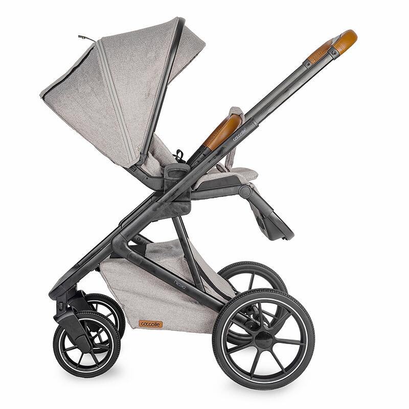 Carucior modular 2in1 Coccolle Nessia Lunar rock+Balansoar bebelusi C Velio Butternut - gogobaby.ro