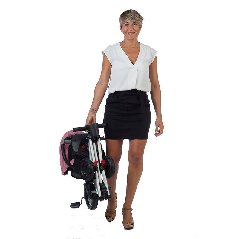 Tricicleta ultrapliabila Qplay Nova violet - gogobaby.ro