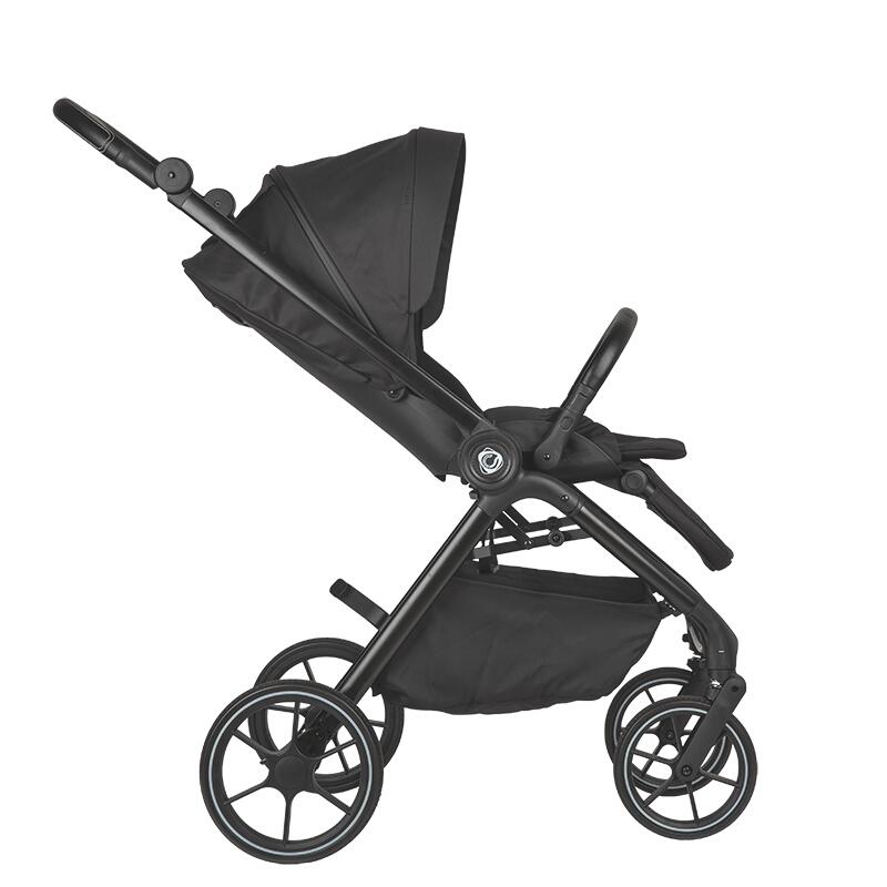 Carucior modular 2in1 Coccolle Serry Jet black - gogobaby.ro