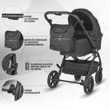 Carucior modular 2in1 Coccolle Serry Jet black