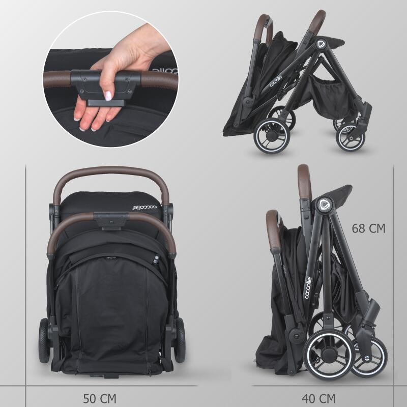 Carucior sport cu pliere automata Coccolle Melia Diamond black