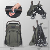 Carucior sport cu pliere automata Coccolle Melia Sage Shadow