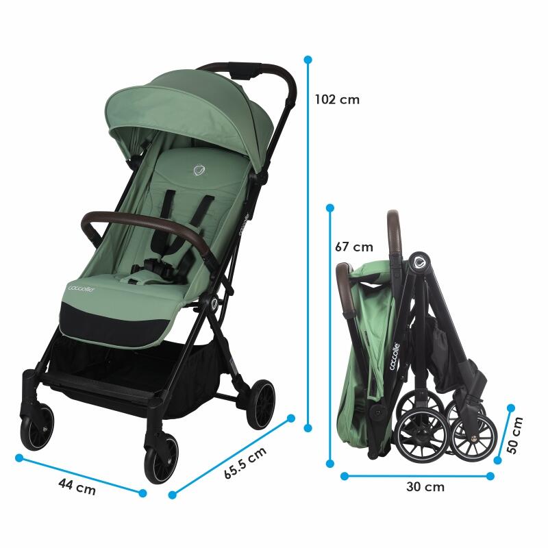 Carucior sport autofold Coccolle Melia Mistletoe green - gogobaby.ro