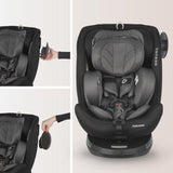 Scaun auto iSize 40-150 cm Coccolle Nova Diamond black
