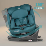Scaun auto iSize 40-150 cm Coccolle Atira Hydra blue