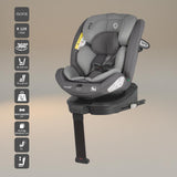 Scaun auto iSize 40-150 cm Coccolle Sidra Diamond black