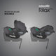 Scoica auto iSize Coccolle Rilax Greystone