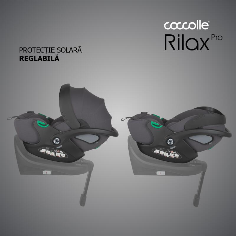 Scoica auto iSize Coccolle Rilax Greystone