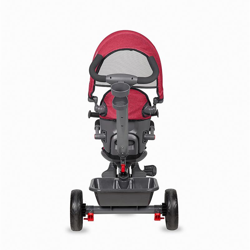 Tricicleta multifunctionala Coccolle Primo Magenta - gogobaby.ro