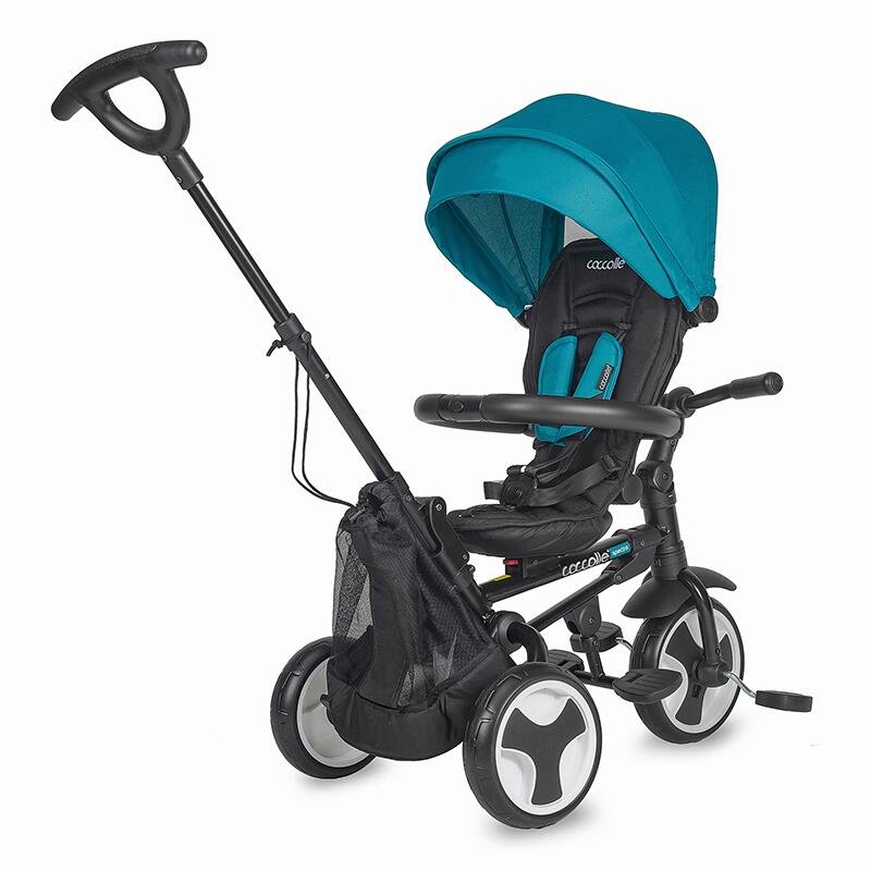 Tricicleta ultrapliabila Coccolle Spectra Turquoise Tide - gogobaby.ro