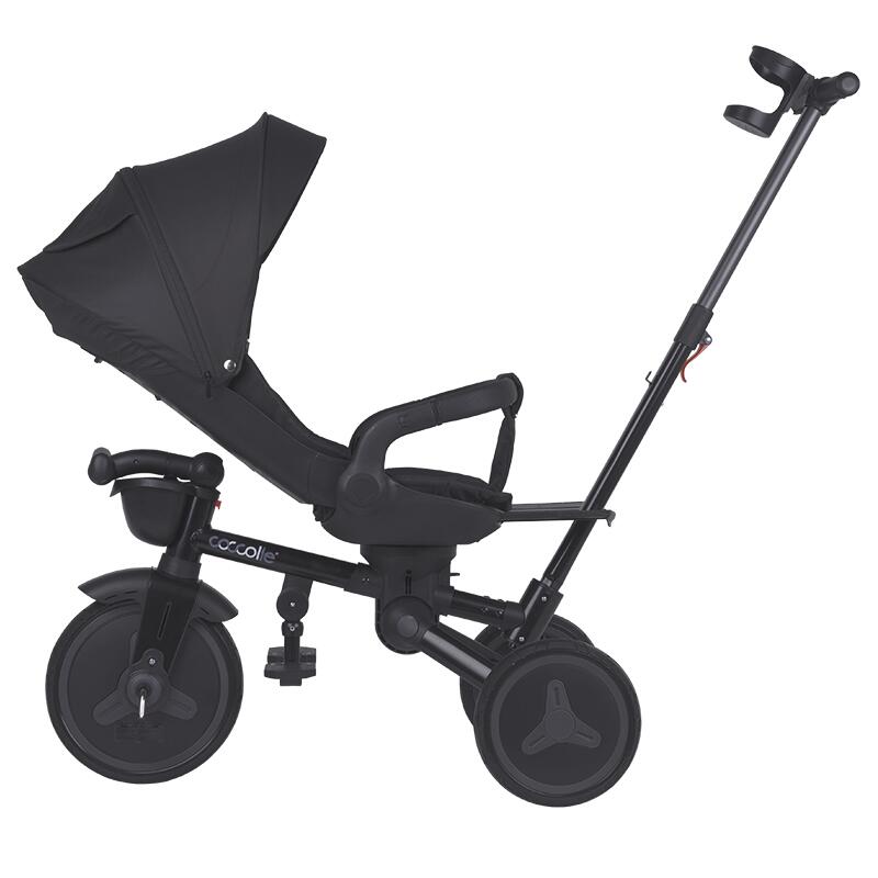 Tricicleta ultrapliabila Coccolle Urbio Plus, Jet Black