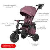 Tricicleta ultrapliabila Qplay Nova MAX Violet