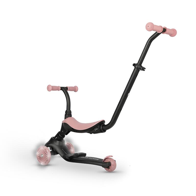 Trotineta multifunctionala 5in1 Qplay Sema EVO Roz