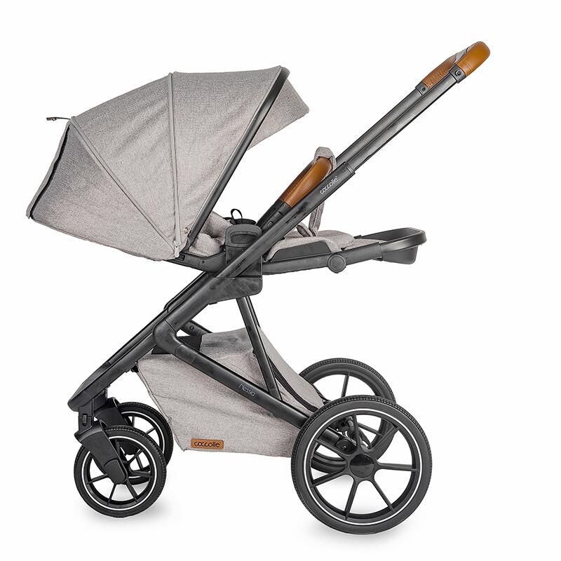 Carucior modular 2in1 Coccolle Nessia Lunar rock+Balansoar bebelusi C Velio Butternut - gogobaby.ro