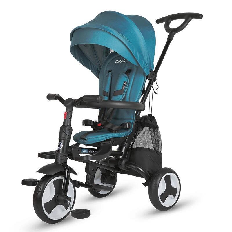Tricicleta ultrapliabila Coccolle Spectra plus Atlantic Blue