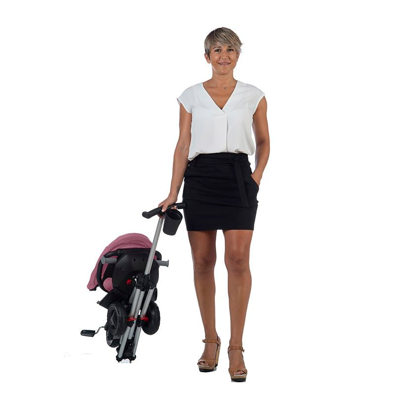 Tricicleta ultrapliabila Qplay Nova violet - gogobaby.ro