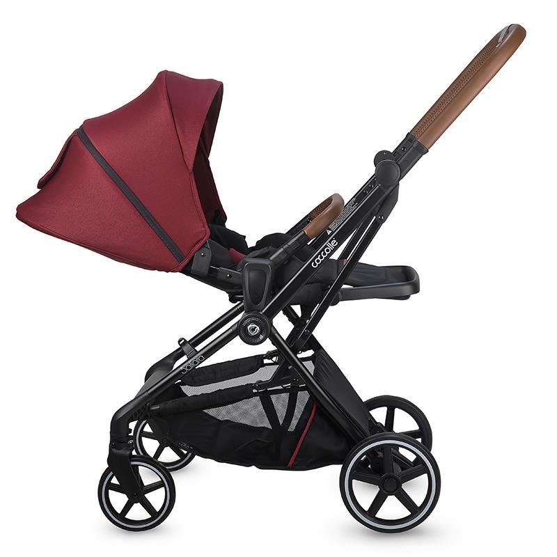 Carucior modular 2in1 Coccolle Saliara Cabernet - gogobaby.ro
