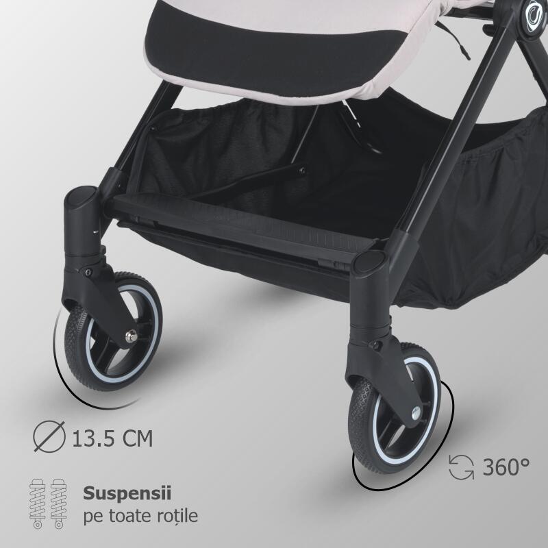 Carucior sport cu pliere automata Coccolle Melia Pearl Mist