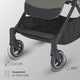 Carucior sport cu pliere automata Coccolle Melia Sage Shadow