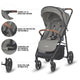 Carucior sport Coccolle Finley Sand beige