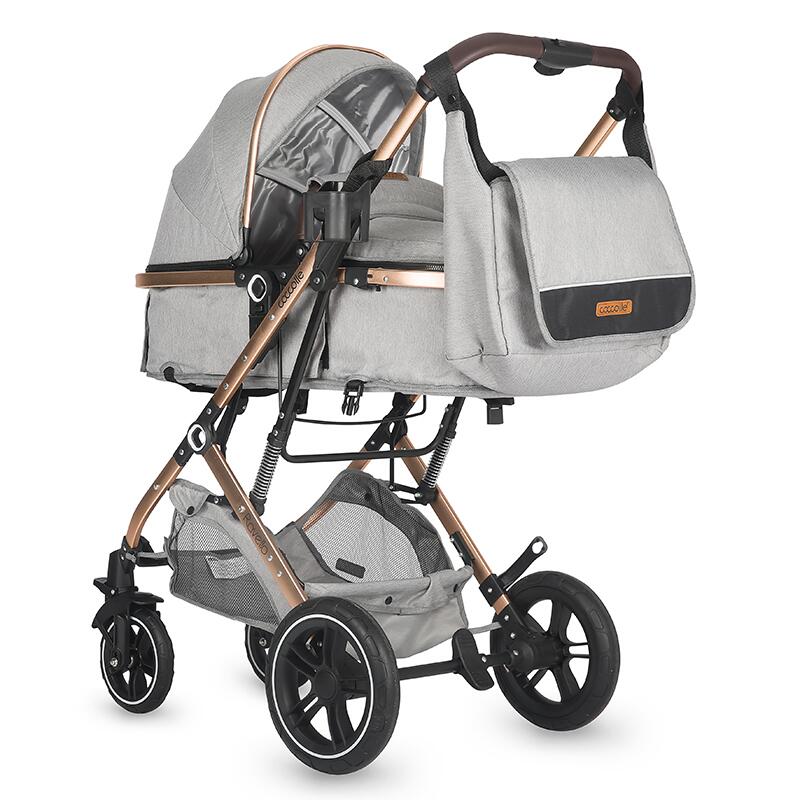 Carucior ultracompact 3in1 Coccolle Ravello Moonlit grey - gogobaby.ro